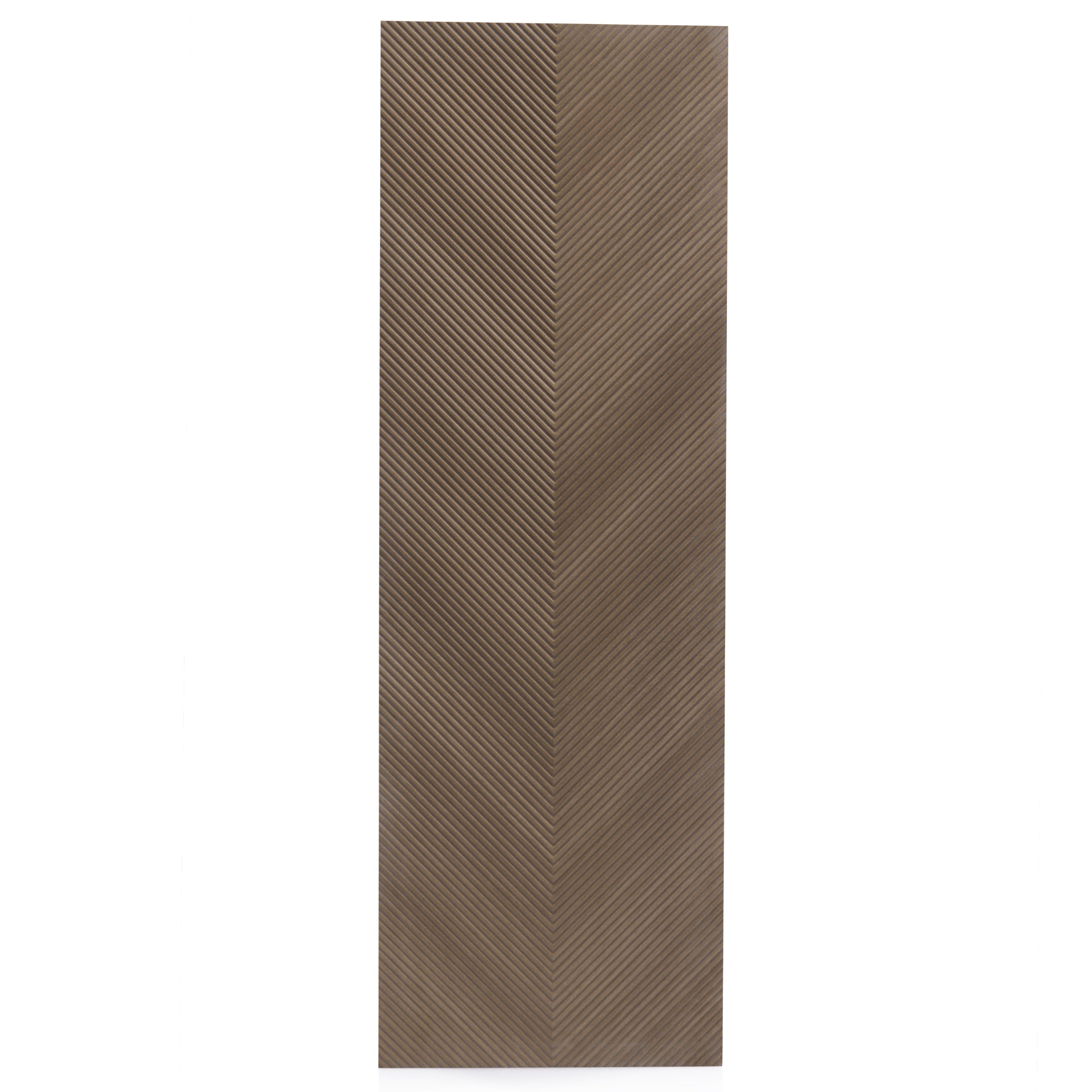 16x48 Wonderful V Shape Designer Wood Look Brown wall tile